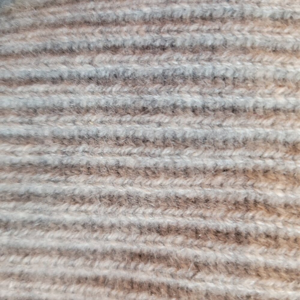 Orvis Women's 100% Cashmere Ribbed Turtleneck Sweater Light Gray XL - Picture 3 of 10